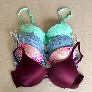 Set of Victoria’s Secret Push-up Bras